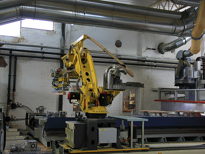 Compass Software automated robotic loading at Verschaeve.