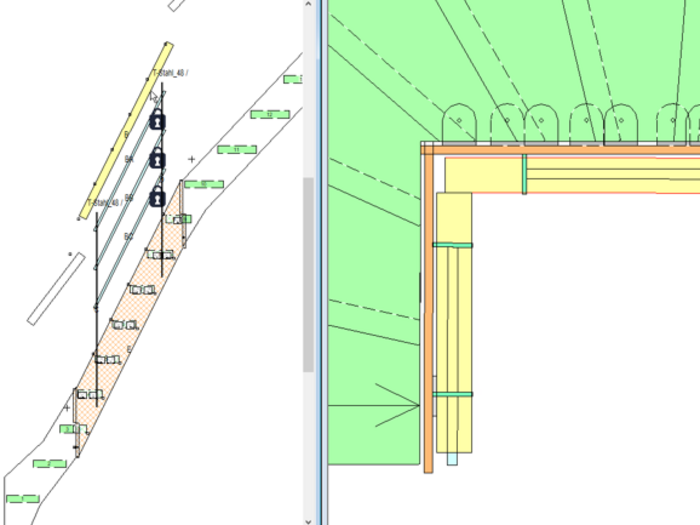 It is now possible to display stringers of HPL and steel stairs during the handrail design in the height construction. 